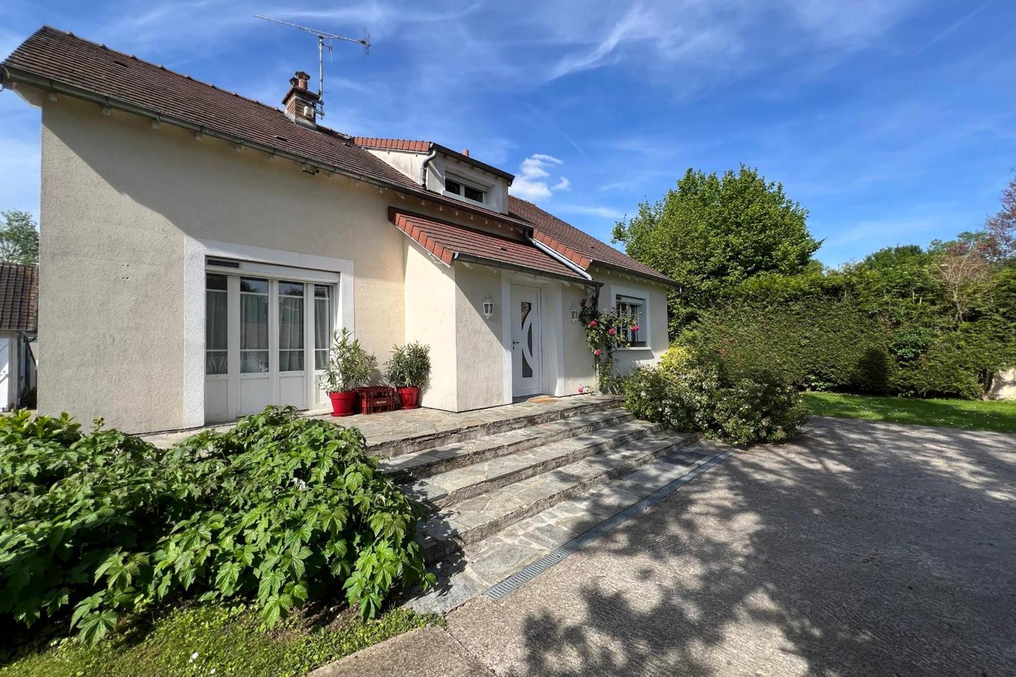 Villa Les Sablons à La Houssaye-en-Brie Extérieur photo